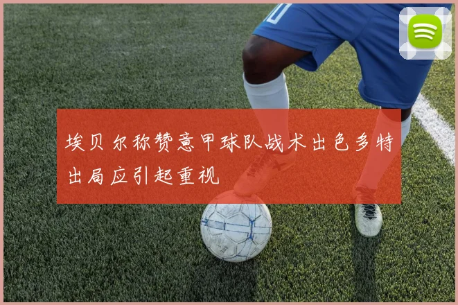 埃贝尔称赞意甲球队战术出色多特出局应引起重视